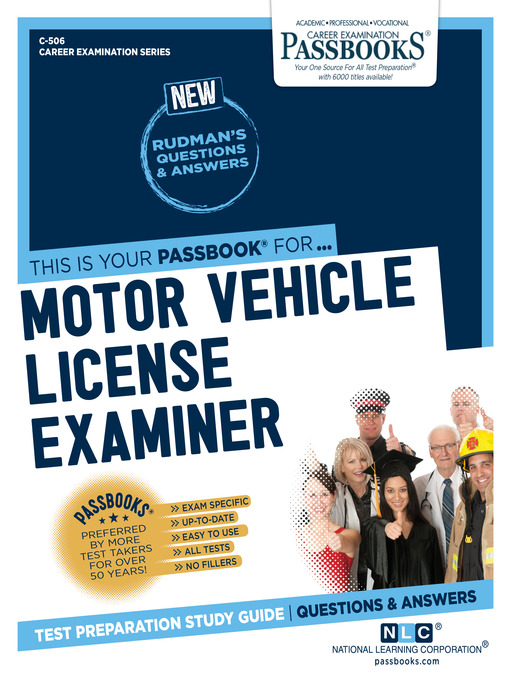 Title details for Motor Vehicle License Examiner by National Learning Corporation - Available